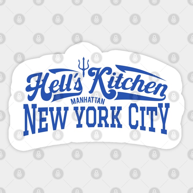 New York Hell´s Kitchen  - Hell´s Kitchen  - Hell´s Kitchen  Manhattan Sticker by Boogosh